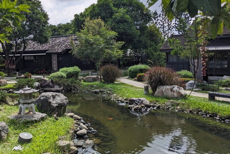 日本庭園風エリア 日本庭園風の造園が施されたエリア。