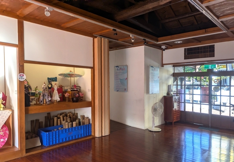 館内の展示空間の様子。