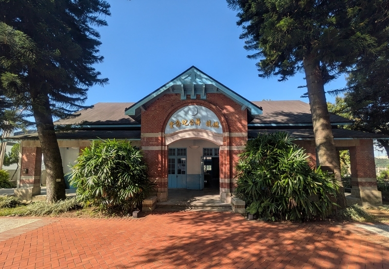 1923年建設の洋館・大渓公会堂。木工芸をテーマにした特別展などを開催。