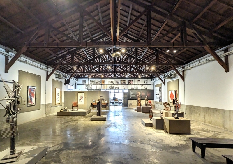 陳庭詩作品展示エリア 国際的に著名な芸術家である陳庭詩の作品を展示するエリア。