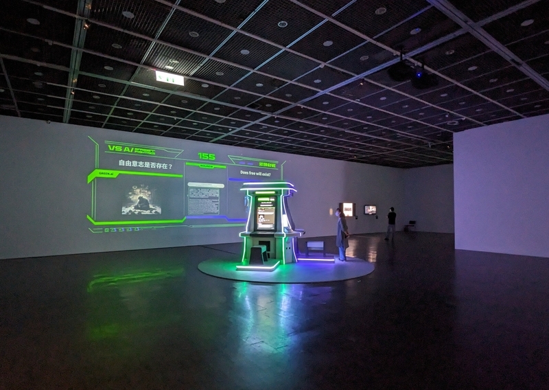 別の展示室の様子。広い展示スペースも備えている。
