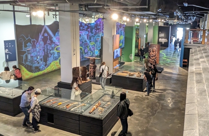 展示空間(原住民文化) 屏東原民館の原住民展示空間