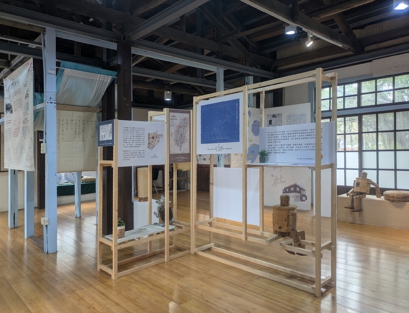 館内展示 文創輔導中心内部の展示。