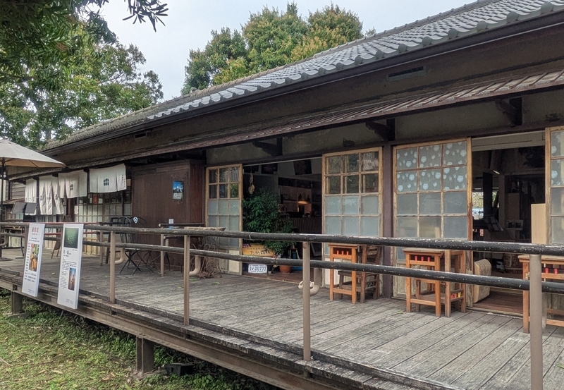 誠農食堂のテラス 誠農食堂のテラス席。