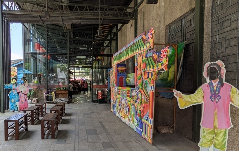 入口部分の展示の様子。