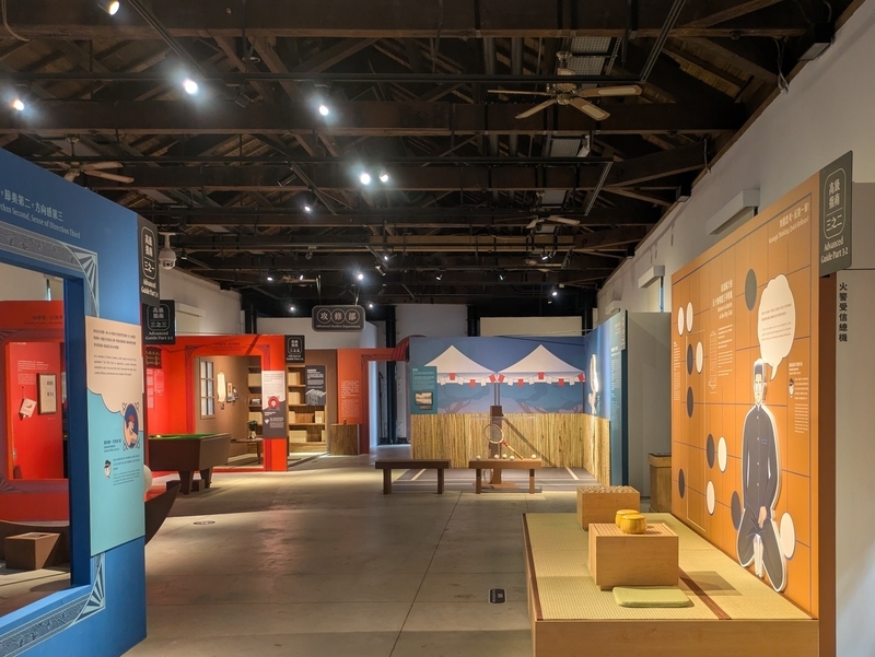 C倉庫の展示空間の様子。