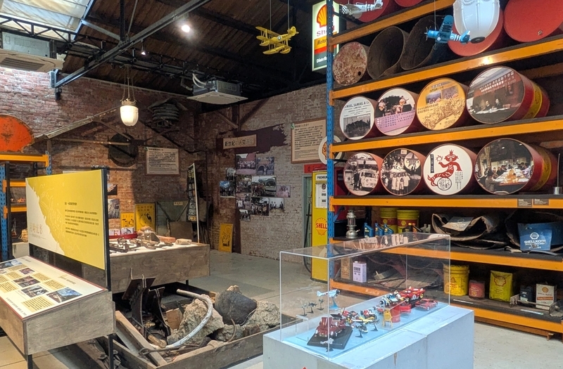展示空間 展示空間の内部。