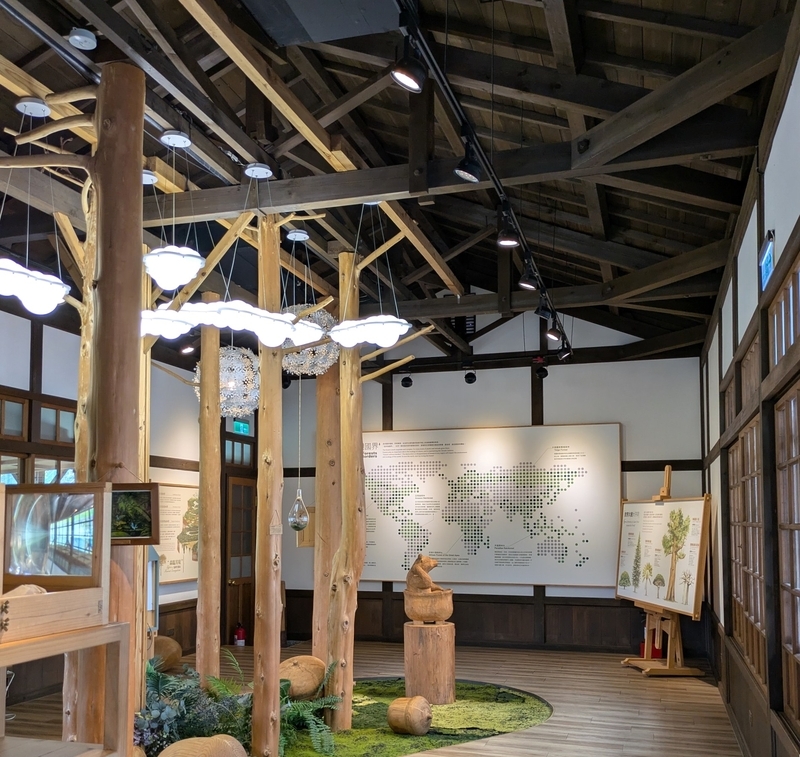 子供向けの和室展示 羅東林業文化園区 子供向け空間展示