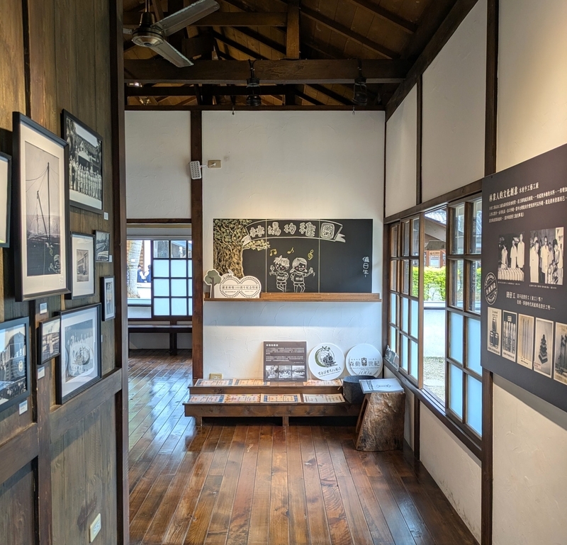 森動館 展示室の様子 羅東林業文化園区 森動館 展示空間の内部