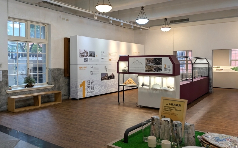 展示空間の様子 建物内部に設けられた展示空間の様子。