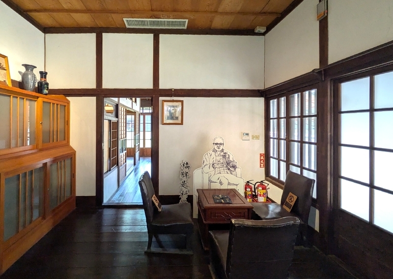 辛志平校長の生活展示 辛志平校長が当時どのように暮らしていたかを再現した展示。