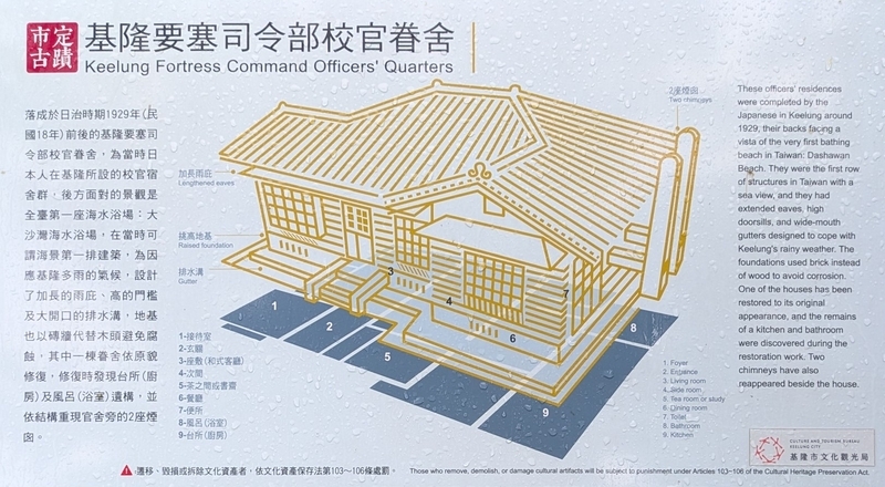 来訪者向けに設置された施設の利用案内パネル。