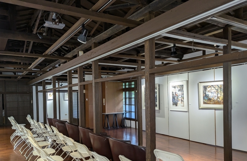 企画展示 △一時的なテーマに沿った企画展が開催されている様子。