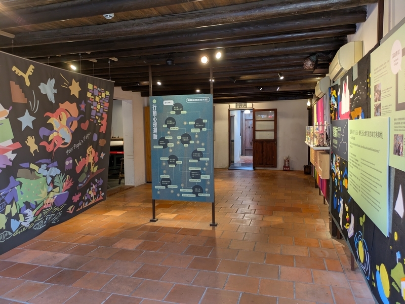 エリア紹介展示 このエリアの紹介展示が行われているスペース。
