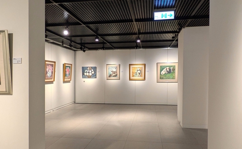 3階展示室 3階に設けられた展示室の室内空間。