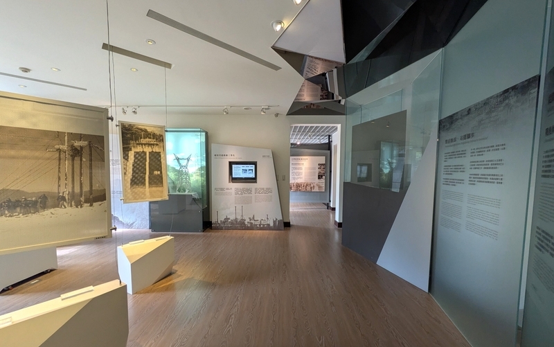 科学技術展示 科学技術の発展に関する展示の様子。