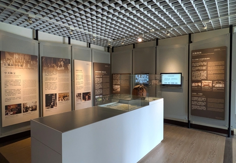 洋館1階 展示 洋館1階に設けられた展示空間。