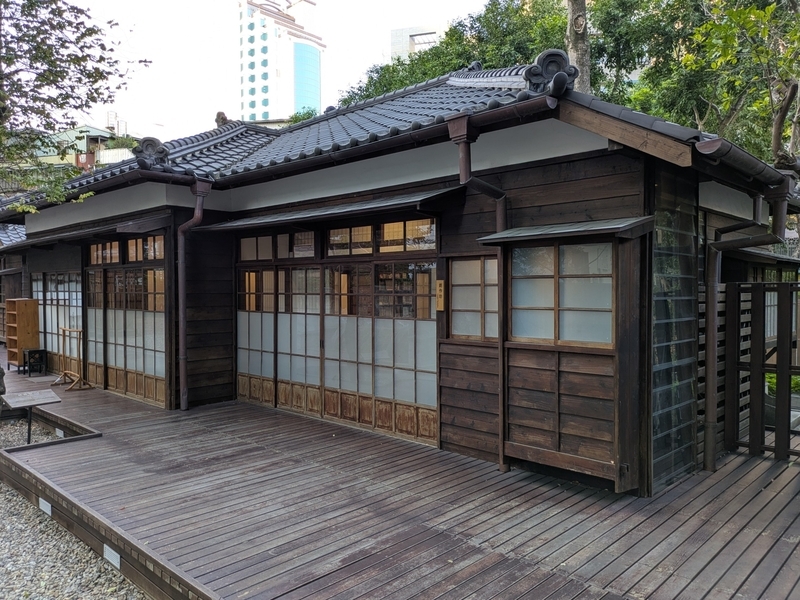 創作坊と呼ばれる日本家屋の外観。