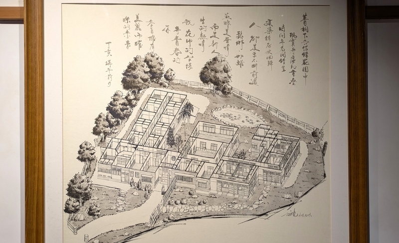 建物全体のパース。