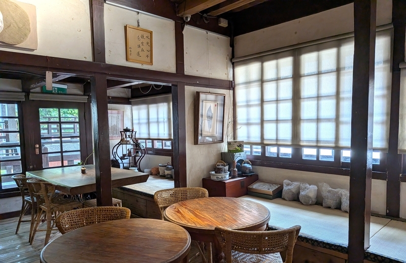 店内の客席の様子。
