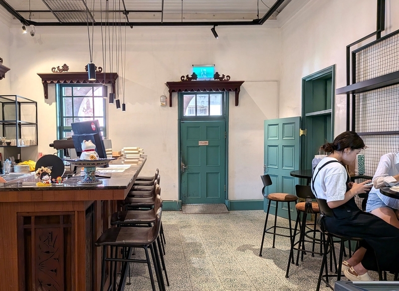 カフェカウンター 1階はカフェ。カフェカウンター。