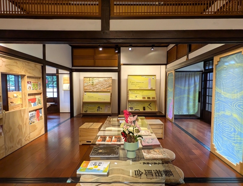 大渓の木工職人や地域の人々が持つ技術、技能、文化を紹介する展示。