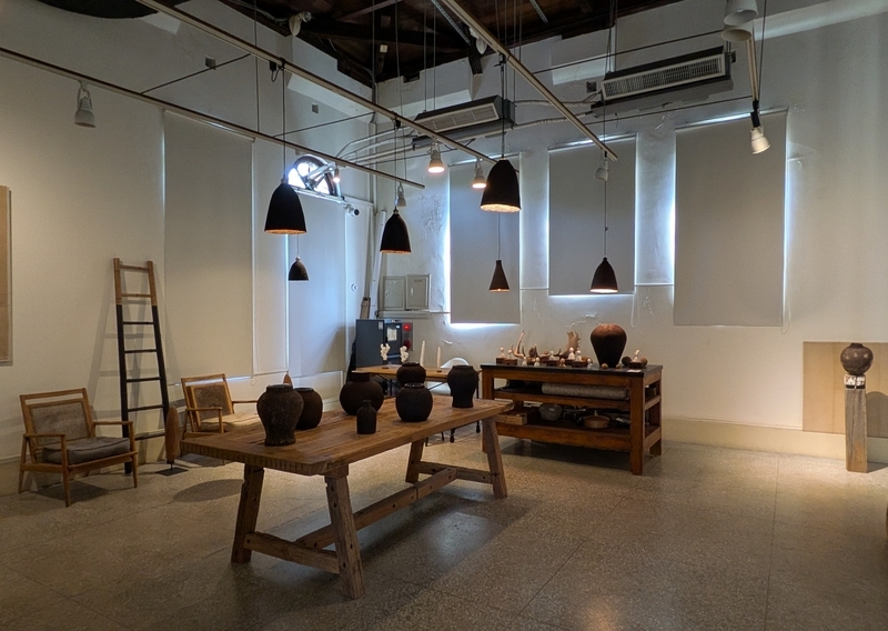 アート作品が展示されているギャラリー空間。